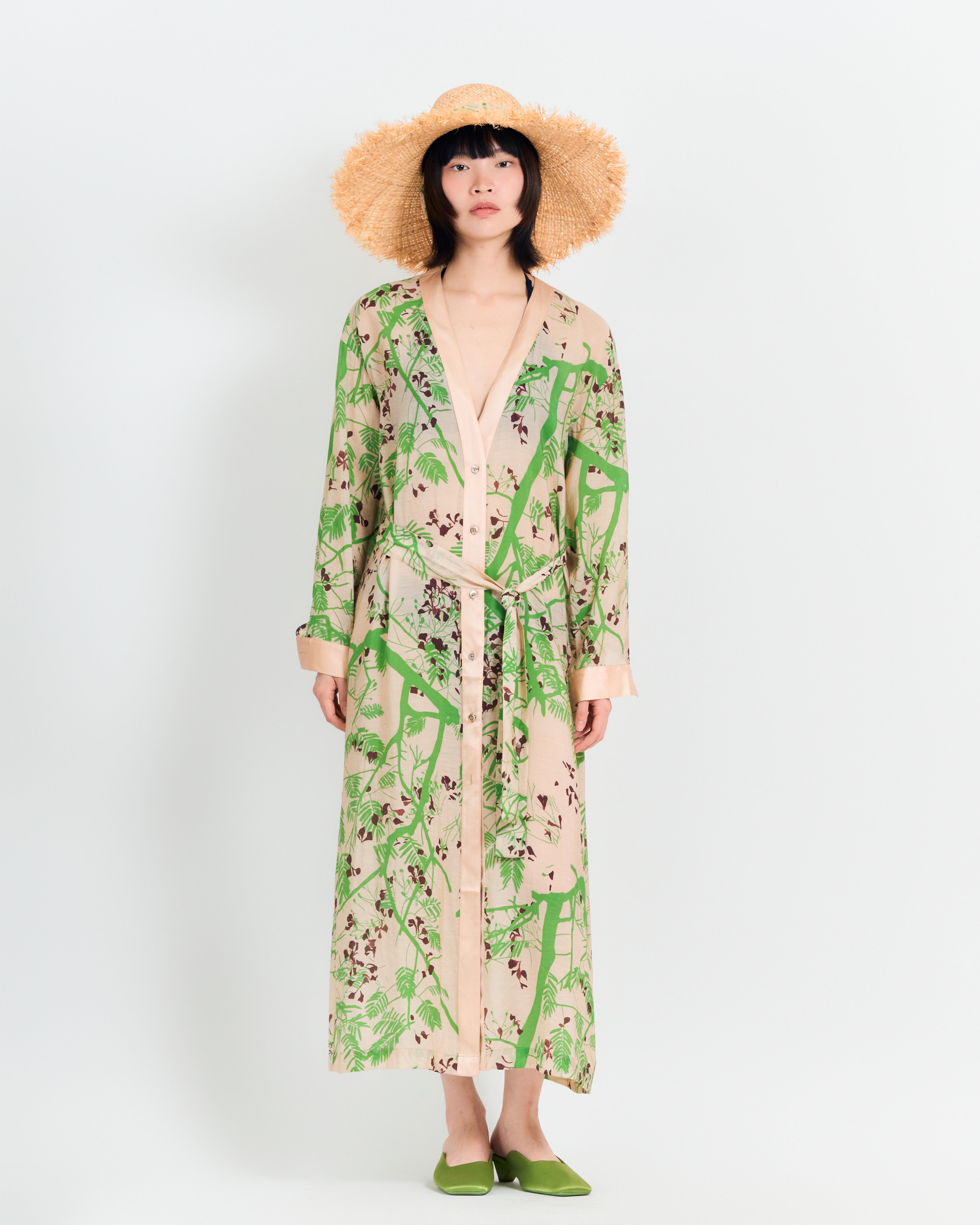 ”Coco Dream“ Belted Kaftan Dress